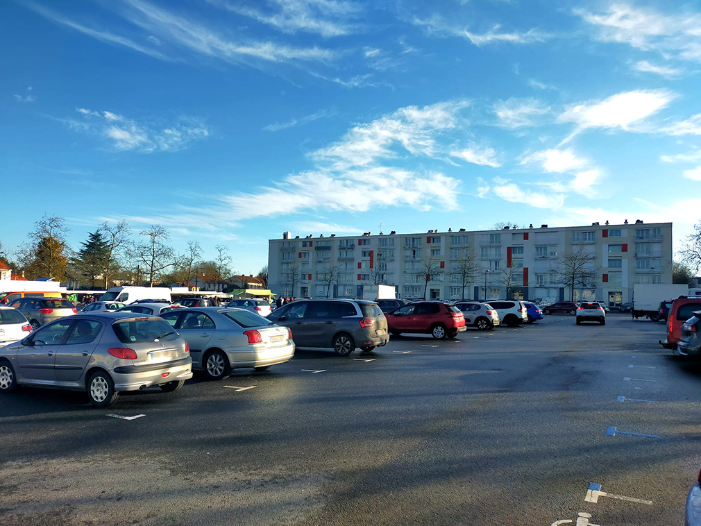 Place Odette Robert à Rezé